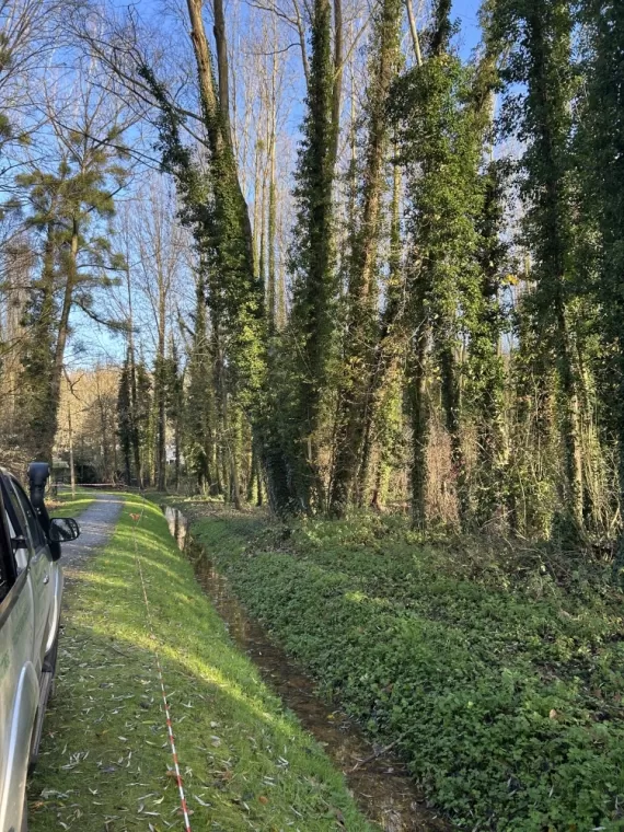 Intervention dans un parc en création à Béthisy St Pierre dans l'Oise (1ère partie), Compiègne, Hery and Son